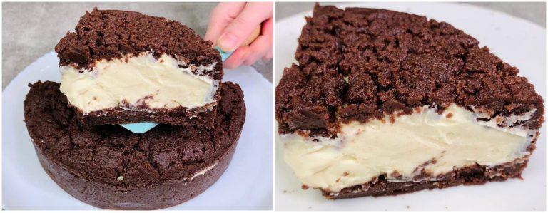 Торт до чаю шоколадного печива - без випічки