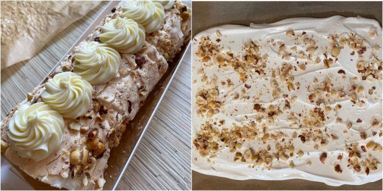 Як приготувати меренговий рулет