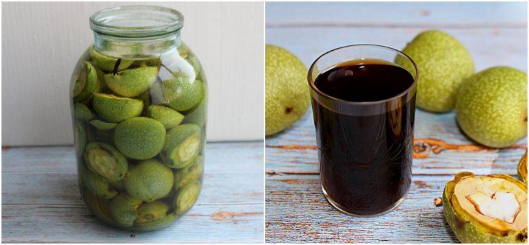 горіхова настоянка на спирту