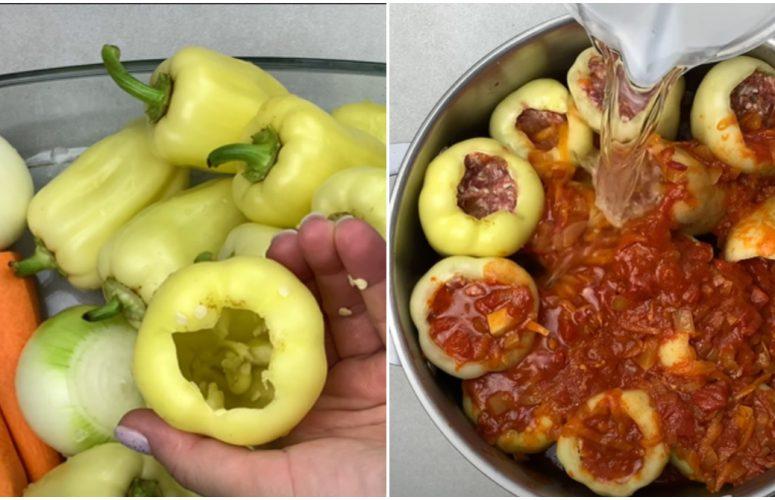 Фарширований перець з рисом і м’ясом