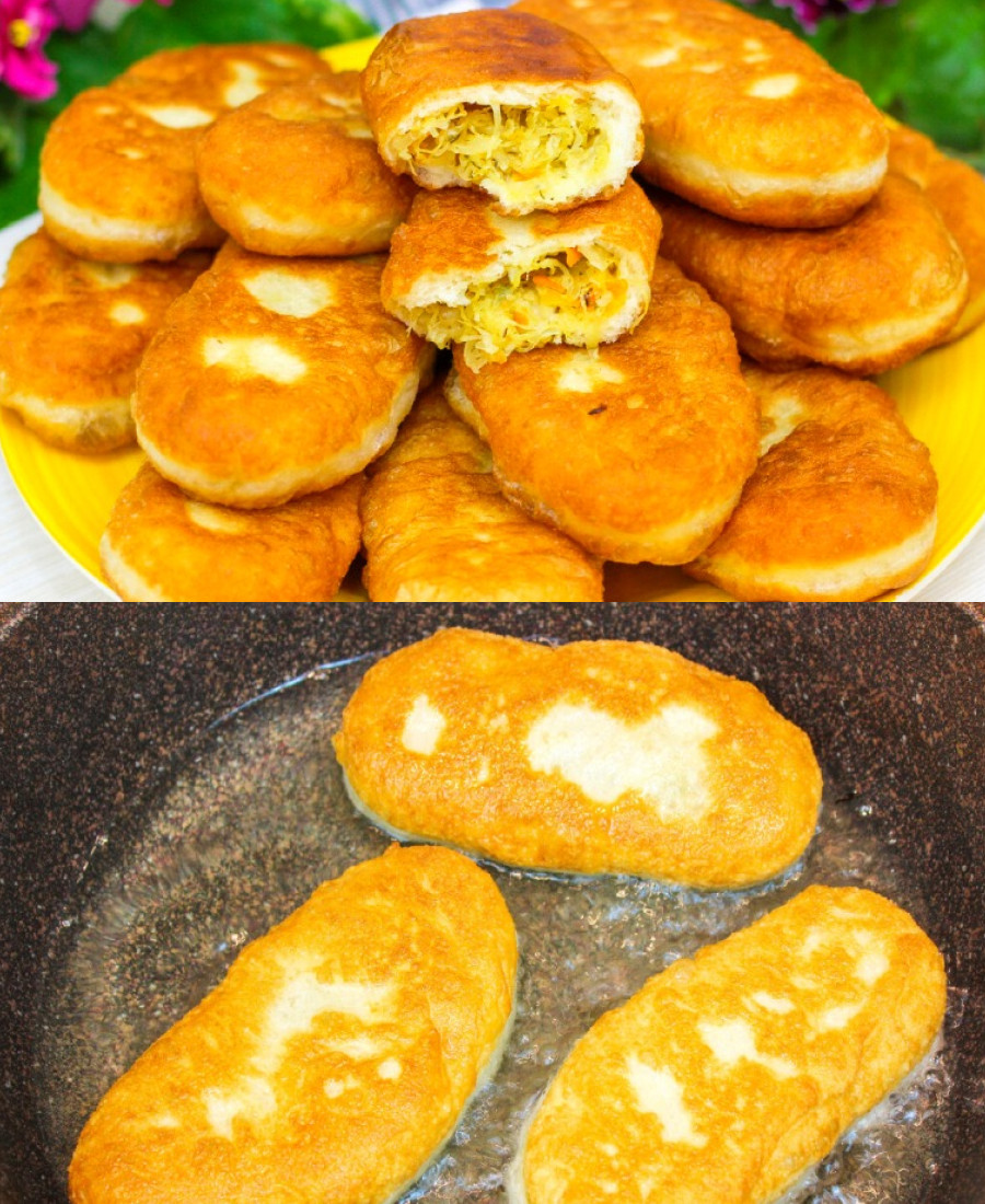 ПІСНІ смажені пиріжки з квашеною капустою – улюблений рецепт, яким я користуюсь не лише в піст
