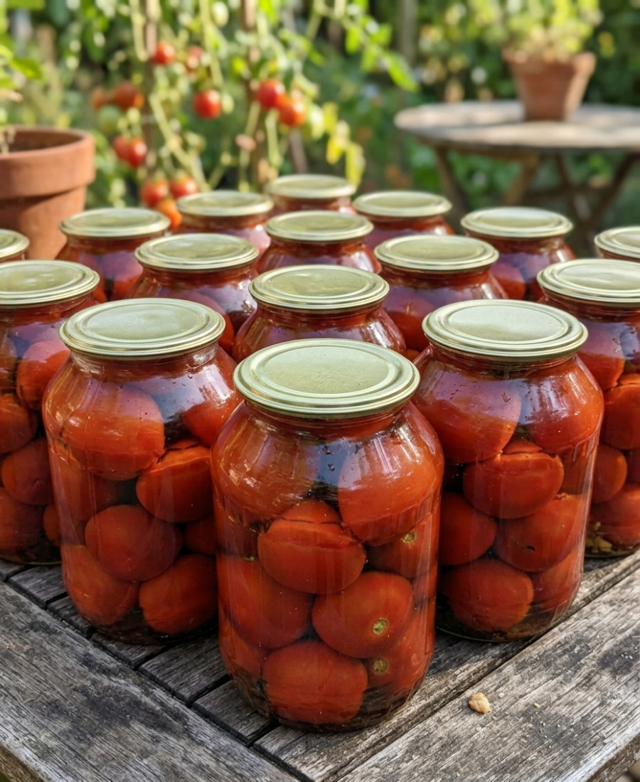 Цей рецепт підкорив мільйони простотою та смаком! Без зелені, прянощів і без стерилізації! Мариновані помідори на зиму – дуже смачні!