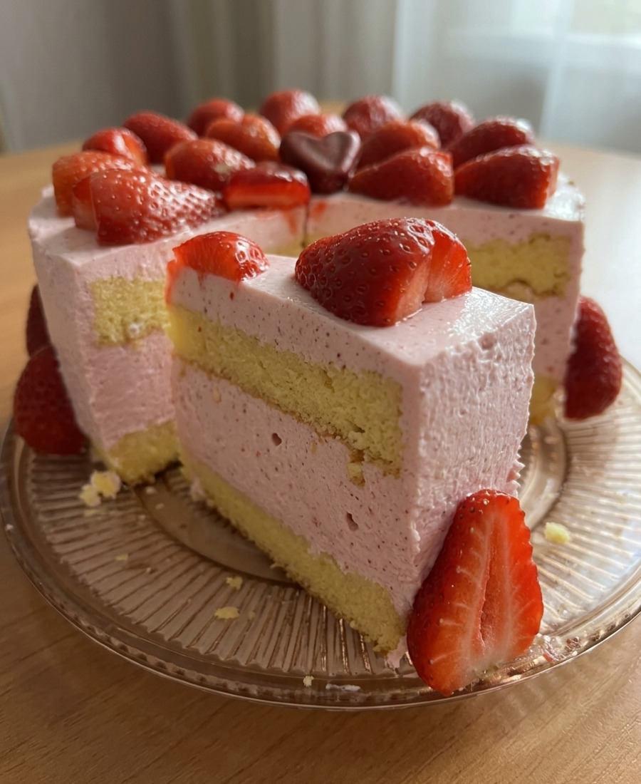 Торт з полуничним мусом: прекрасний рецепт чудового десерту від української господині