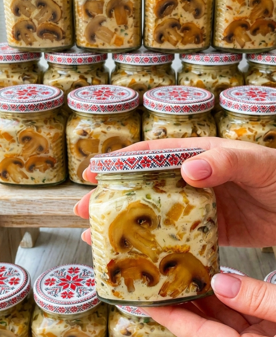 Кабачки з грибами у майонезі, готую щороку